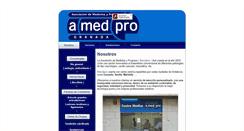 Desktop Screenshot of amedpro.com