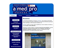 Tablet Screenshot of amedpro.com